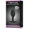 Pretty Love  Heavy Balls Silicone Butt Plug Simple